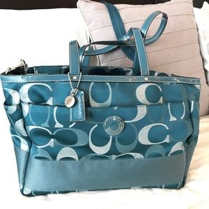 Coach Diaper Bag. Creed serial no: G1294-F20425